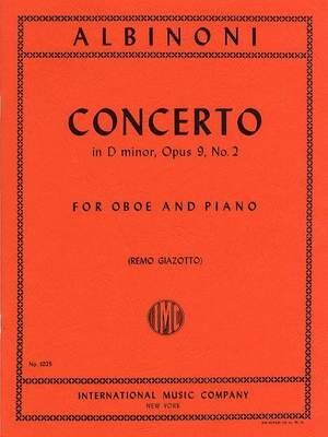 Concerto Op.9 No.2 IMC 1025
