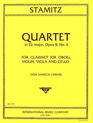 Quartet Eb Major Op.8 No.4 IMC 1251