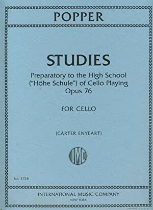 STUDIES op.76 FOR CELLO