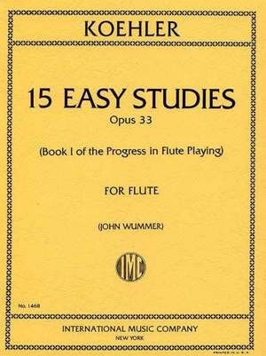 Progress in Flute (flauta) Playing Volume 1 Op.33 IMC 1468
