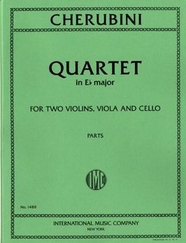 String Quartet E flat major IMC 1488