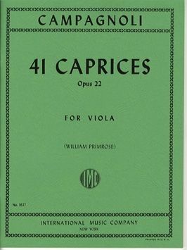 41 Caprices op.22 IMC 1627