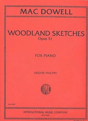 Woodland Sketches op.51 IMC 1815