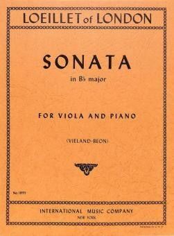 Sonata B flat major IMC 1895