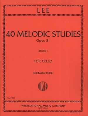 40 MELODIC STUDIES Op31/I IMC 2003