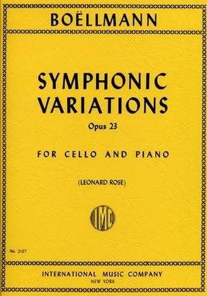 Symphonic Variations op. 23 IMC 2107