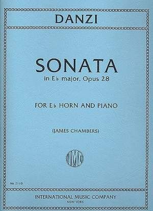 Sonata E flat major op. 28 IMC 2110