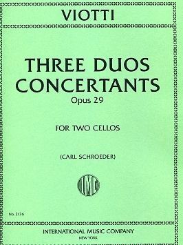 Three Duos Concertante op. 29 IMC 2136
