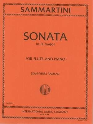 Sonata D major IMC 2223