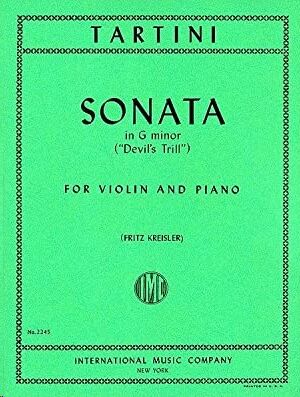 Sonata G minor Devil´s Trill IMC 2245
