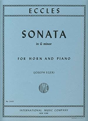 Sonata G minor - trompa piano IMC 2409