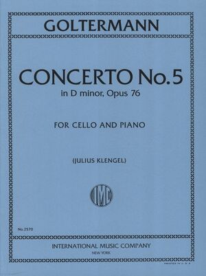 Concerto (concierto) No. 5 D minor op. 76 IMC 2570