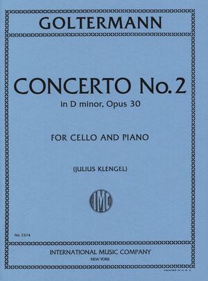 Concerto (concierto) No.2 D minor op. 30 IMC 2574