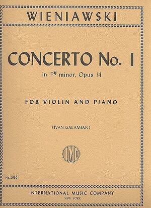 Violin Concerto No.1 F sharp minor op.14 IMC 2630