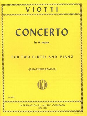 Concerto A major IMC 2635
