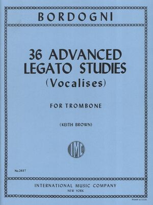 36 Legato Studies (estudios - Vocalises) IMC 2637