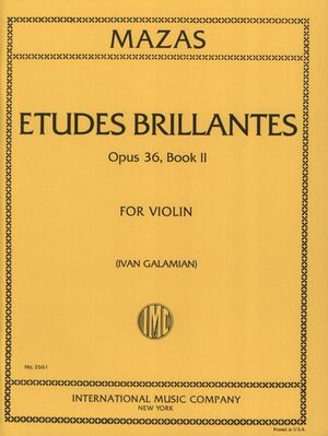 Etudes (estudios) Brillantes op.36 Book 2 IMC 2661