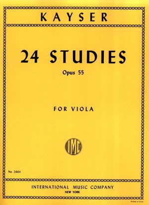 24 Studies (estudios) op55 IMC 2664