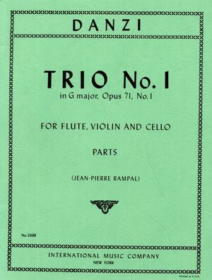 Trio G major op. 71/1 IMC 2688