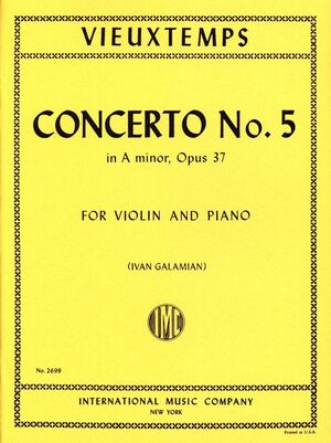 Violin Concerto No.5 A minor op.37 IMC 2699