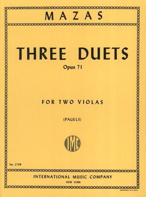 Three Duets op.71 IMC 2708