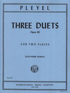 Three Duos Concertante op. 68 IMC 2749