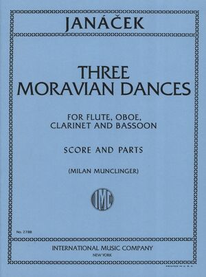 3 Moravian Dances IMC 2788