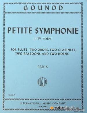 Petite Symphonie Bb major, Set of Parts IMC 3027