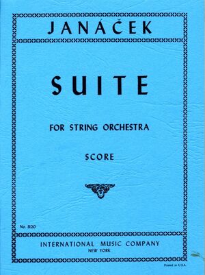 Suite for String Orchestra, Study Score IMC 3120