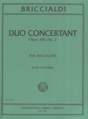 Duo Concertante No. 2 op. 100 IMC 3128