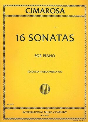 16 Sonatas IMC 3502