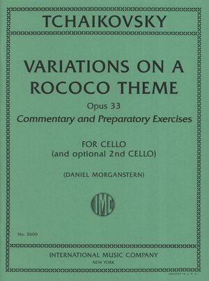 Variations on a Rococo Theme Op.33 IMC 3600