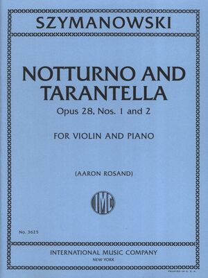 Notturno & Tarantella op.28 IMC 3625