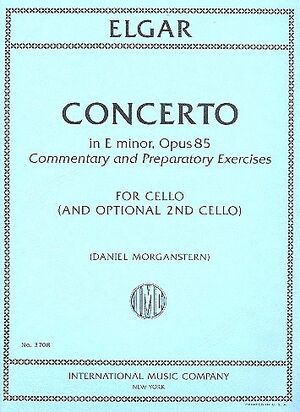 Concerto in E minor Op.85 Commentary and Preparatory Exercises IMC 3708