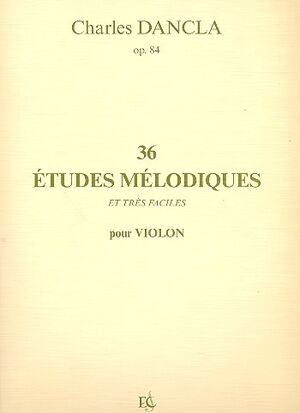 Etudes mélodiques (estudios) 36, Op.84