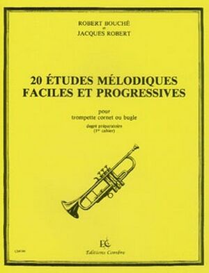 Etudes (estudios) mélodiques faciles et progressives (20) Vol.1