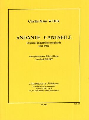 Charles Marie Widor: Andante cantabile