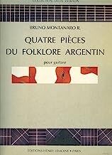 Pièces (4) Folklore Argentin