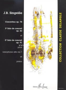3 et 5ème Solos de concert (concierto) / Concertino Op.78