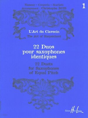 L'Art du Clavecin - 22 Duos Vol.1