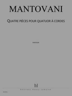 Pièces pour quatuor  cordes (4) Bleu-Les Fees