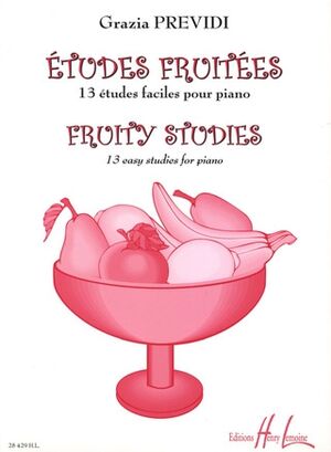 Etudes (estudios) fruitées - Fruity studies