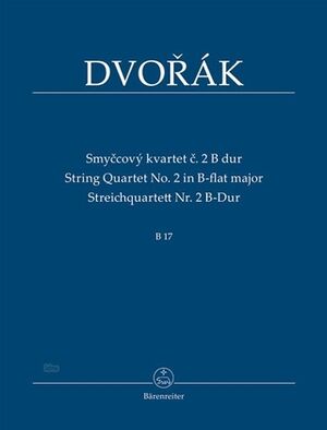 String Quartet No. 2 In B-Flat B17 (Study Score)