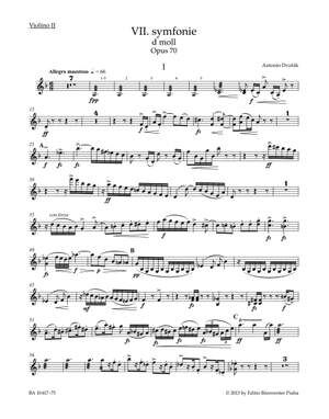 Symphony (sinfonía) No. 7 D Minor Op. 70