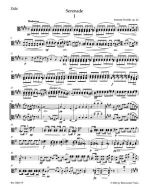 Serenade for String Orchestra E major op. 22