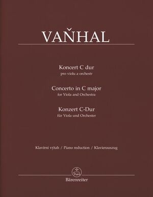 Concerto (concierto) for Viola and Orchestra C major