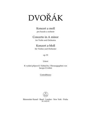 Violin Concerto (concierto) in A minor Op.53