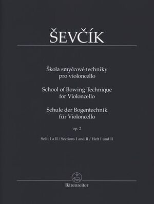 School of Bowing Technique for Violoncello (Violonchelo) op. 2 Part.1