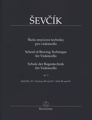 School of Bowing Technique for Violoncello (Violonchelo) op. 2 Part.2