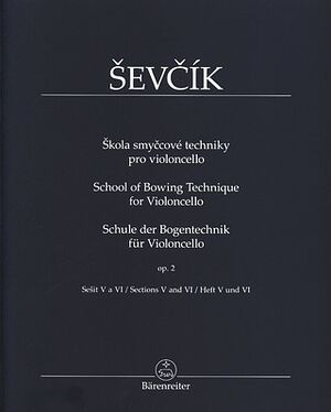 School of Bowing Technique for Violoncello (Violonchelo) op. 2 Part.3